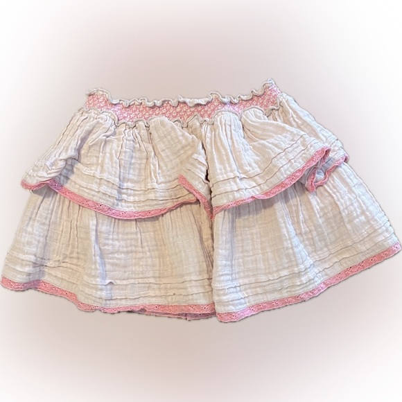 Everbloom Girls Nina ruffle skirt in lavender size 5 excellent condition - Picture 2 of 5